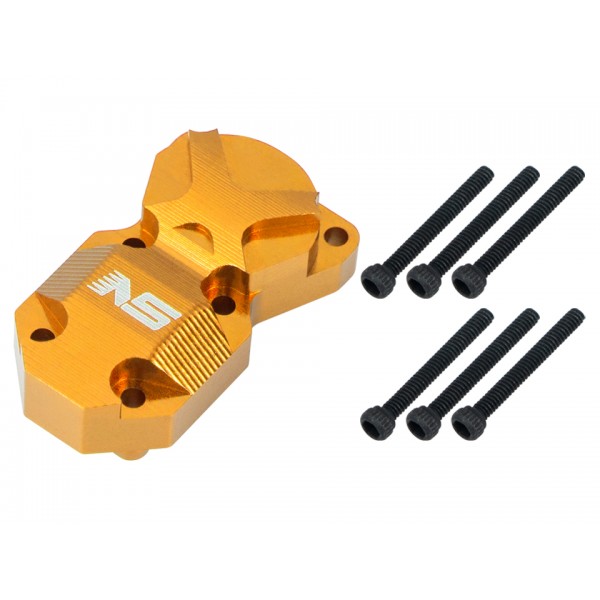 CNC Aluminum Diff Cover (GOLD) - AXIAL SCX24 / AX24