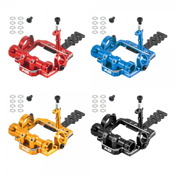 98-102mm Square Motor Mount (RED) - Kyosho Mini-Z MR04