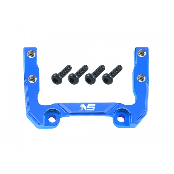 CNC 7075 Aluminum Steering Servo Mount (BLUE) - FMS FCX24