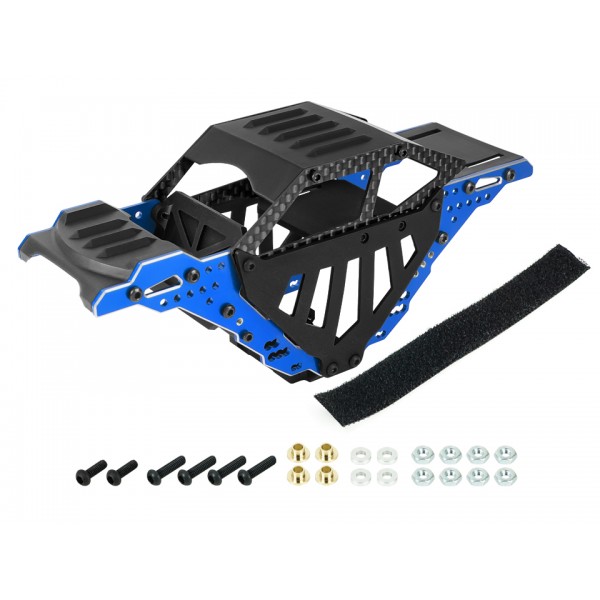 Dark Knight Conversion Chassis Kit (BLUE) - FMS FCX24