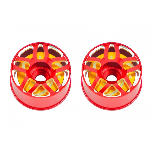 Aluminum Rear Wheel Rim Offset 1.5mm (RED) - Kyosho Mini-Z MR03
