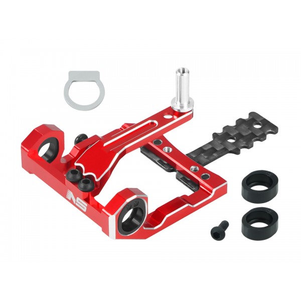 98-102mm Square Motor Mount (RED) - Kyosho Mini-Z MR03