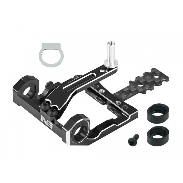 98-102mm Square Motor Mount (BLACK) - Kyosho Mini-Z MR03