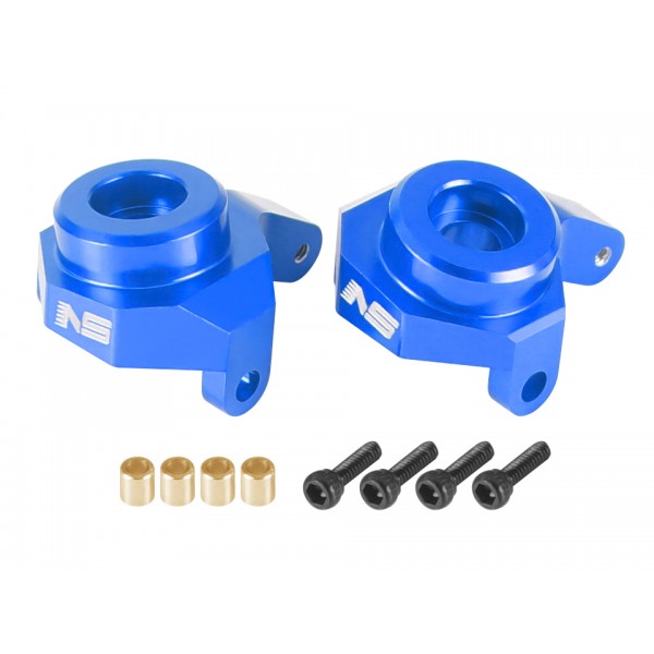 Aluminum Steering Knuckles (BLUE) - AXIAL SCX24